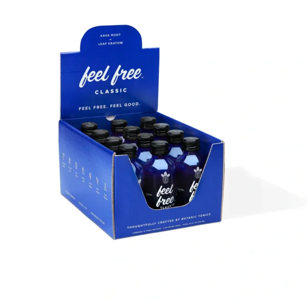 feel free CLASSIC Kava + Kratom Tonic box
