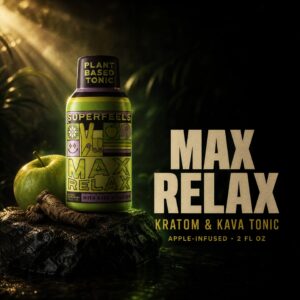 Max Relax Kava + Kratom Tonic
