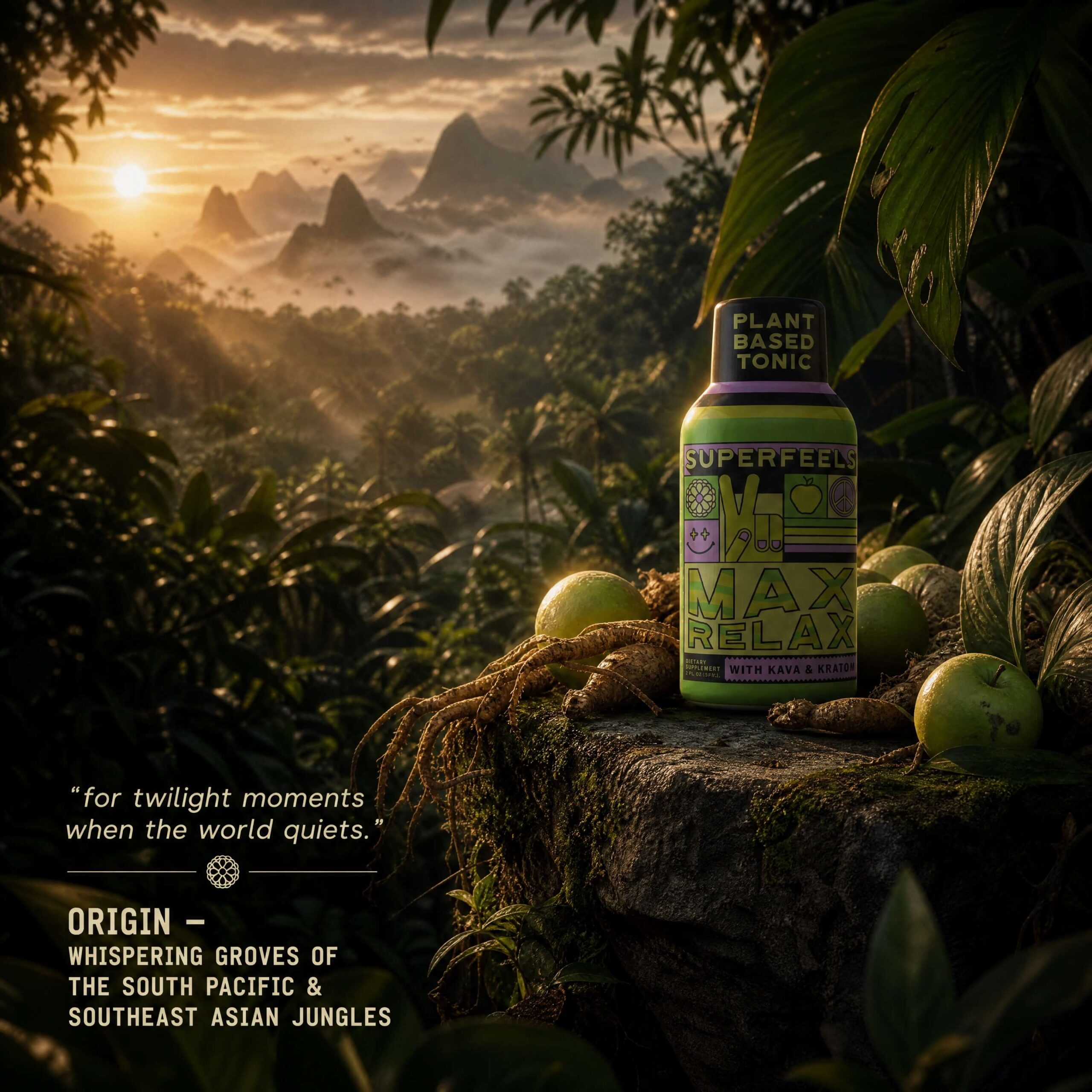 Max Relax Kava Kratom Shot