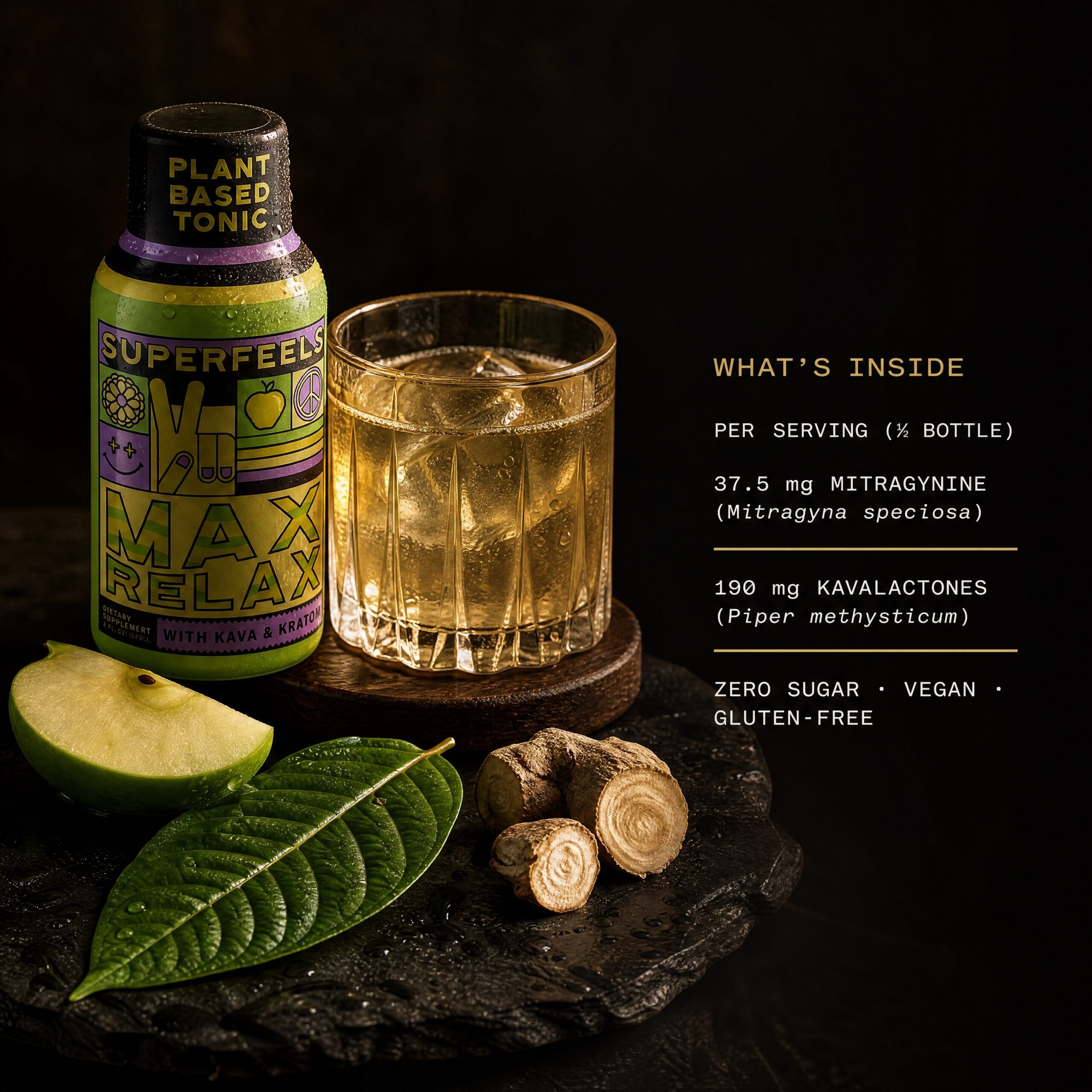 Max Relax Kava Kratom Shot