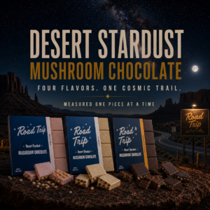Road Trip Stardust Desert Mushroom Chocolate