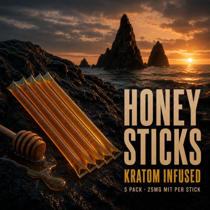 Kratken Kratom, Kratom Infused Honey Sticks Hero